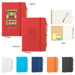 Journal Notebook with Sticky Notes and Flags - 65024_group