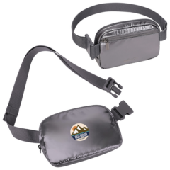 AeroLOFT™ Belt Bag Anywhere Belt Bag - AeroLOFT Belt Bag Anywhere Belt Bag 8211 Metallic Dark Gray