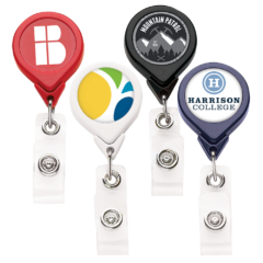Opaque “Best” Round Badge Reel - BH3_GROUP_DECORATED