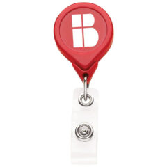 Opaque “Best” Round Badge Reel - BH3_RD_DECORATED