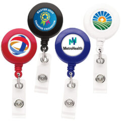 Opaque “Good” Round Badge Reel - BH7_GROUP_DECORATED