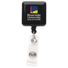 Opaque “Good” Square Badge Reel