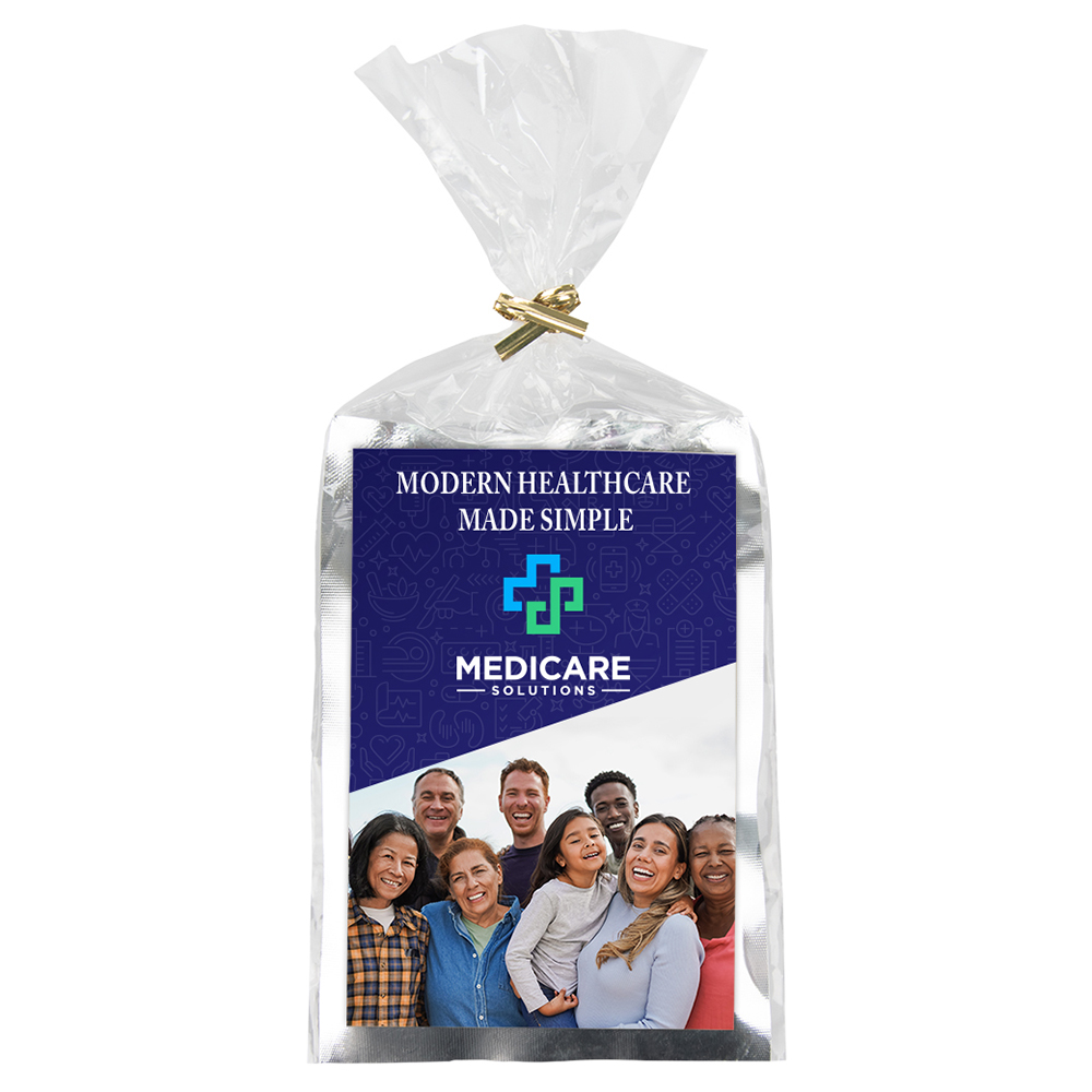 Single Serve Cake Mix with Bow Show Your Logo