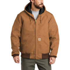 Carhartt ® Tall Quilted-Flannel-Lined Duck Active Jac - Carhartt