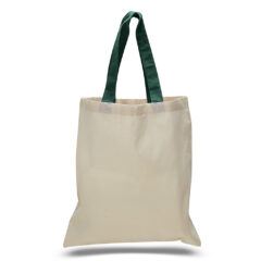 Economical Tote Bag - Economical Tote Bag_Natural-Forest Green