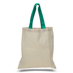 Economical Tote Bag - Economical Tote Bag_Natural-Kelly Green