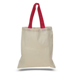 Economical Tote Bag - Economical Tote Bag_Natural-Red