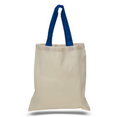 Economical Tote Bag - Economical Tote Bag_Natural-Royal