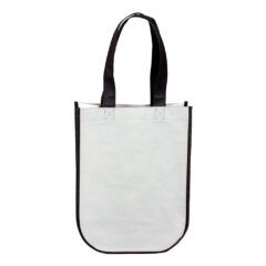 Laminated Gift Tote Bag - Laminated Gift Tote_Grey-Black-White