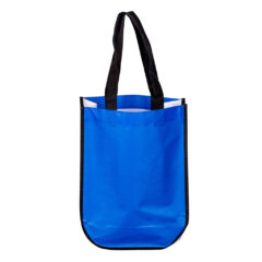 Laminated Gift Tote Bag - Laminated Gift Tote_Royal Blue-Black-White