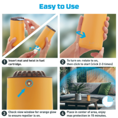 Thermacell® Patio Shield Mosquito Repeller - MRPS-MRPS-Explainer-9