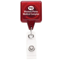 Square “Best” Badge Reel - TBHS3_RD_DECORATED