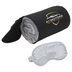 AeroLOFT™ Blanket Business First Travel Blanket with Sleep Mask - alk-bl20