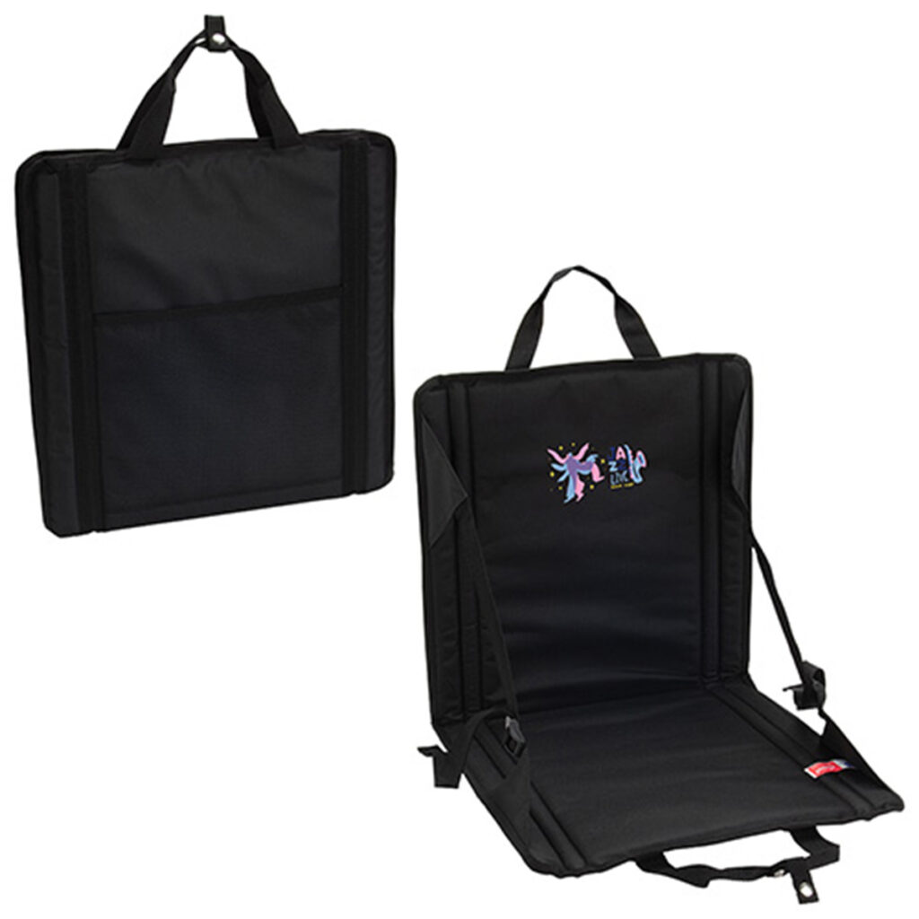 Fold ‘N Go Adjustable Seat Cushion - wtv-st23bk