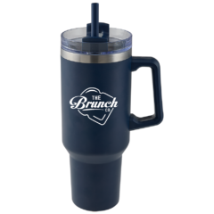 Alaskan Stainless Steel Mug – 40 oz - 1689263247_4744_Matte_Navy_A