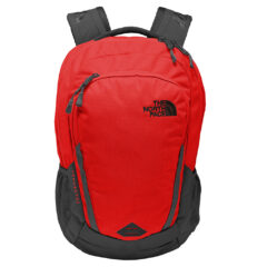 The North Face® Connector Backpack - 9168-RageRedAsGy-1-NF0A3KX8RageRedAsGyFlatFront2