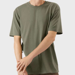 American Apparel Sueded Cloud Jersey Tee - American_Apparel_5389_Sueded_Lieutenant_Front_High_Model