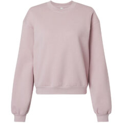 American Apparel ReFlex Women’s Fleece Crewneck Sweatshirt - American_Apparel_RF494_Blush_Front_High