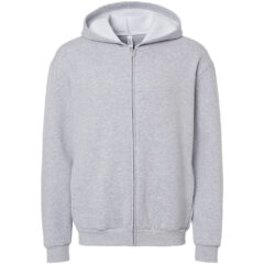 American Apparel ReFlex Fleece Unisex Full-Zip Hoodie - American_Apparel_RF497_Heather_Grey_Front_High