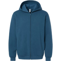 American Apparel ReFlex Fleece Unisex Full-Zip Hoodie - American_Apparel_RF497_Sea_Blue_Front_High
