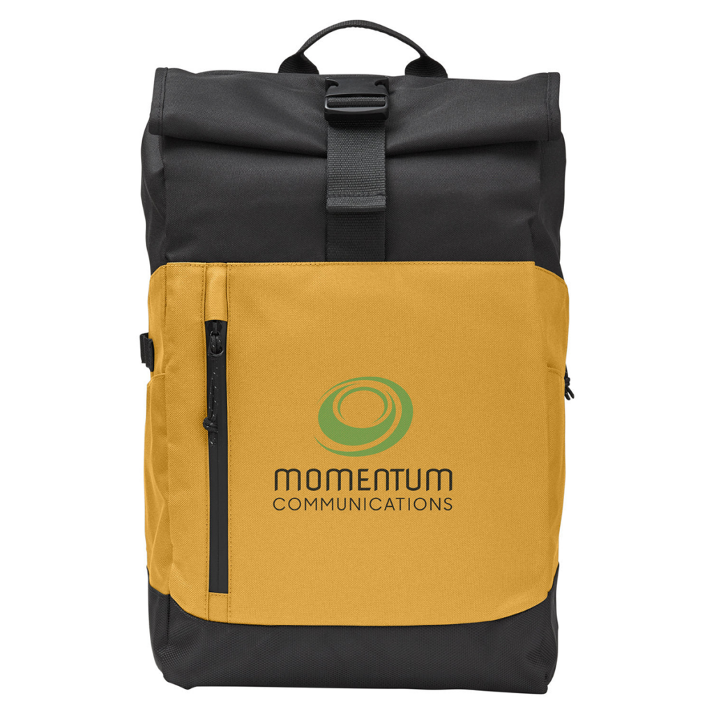 Econscious Grove Rolltop Travel Laptop Backpack - Econscious Grove Rolltop Travel Laptop Backpack 8211 Beehive