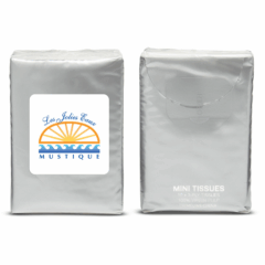 Mini Tissue Packet - Mini Tissue Packet 8211 Silver