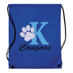 Non-Woven Drawstring Backpack - Non-Woven Drawstring Backpack 8211 Blue
