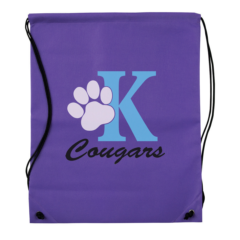 Non-Woven Drawstring Backpack - Non-Woven Drawstring Backpack 8211 Purple