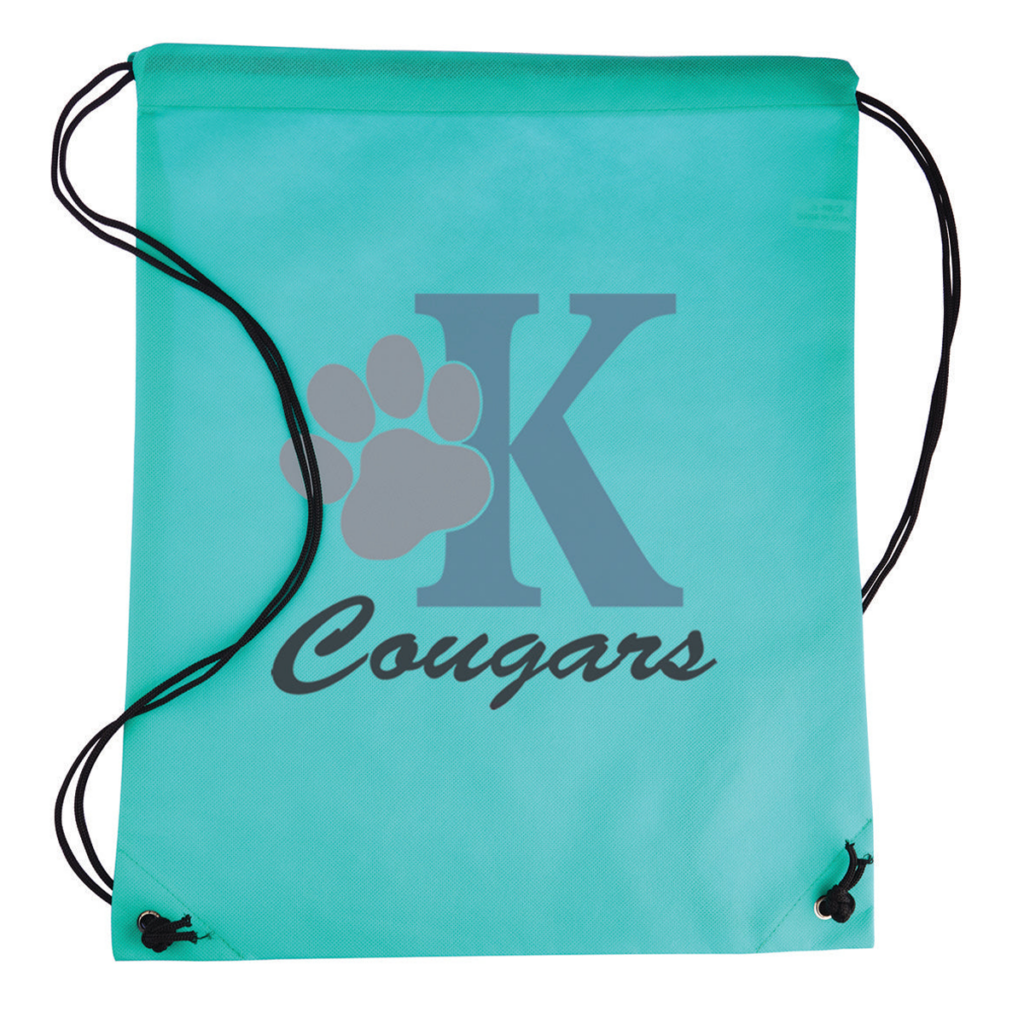 Non-Woven Drawstring Backpack - Non-Woven Drawstring Backpack 8211 Teal