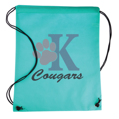 Non-Woven Drawstring Backpack 8211 Teal