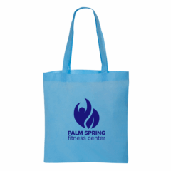 Non-Woven Value Tote Bag - Non-Woven Value Tote Bag 8211 Carolina Blue