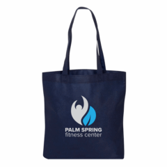 Non-Woven Value Tote Bag - Non-Woven Value Tote Bag 8211 Navy Blue