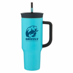 Owala® Vacuum Tumbler with Straw – 40 oz - Owala Vacuum Tumbler with Straw 8211 40 oz 8211 Splash zone