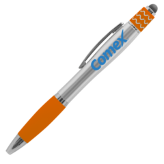 Spin-It Curvaceous Stylus Pen - orange