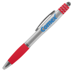 Spin-It Curvaceous Stylus Pen - red