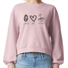 American Apparel ReFlex Women’s Fleece Crewneck Sweatshirt - rf494_bl_z