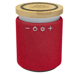 Ultra Sound Speaker and Wireless Charger - 256002_RED_Laser