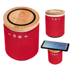 Ultra Sound Speaker and Wireless Charger - 25600_RED_Laser
