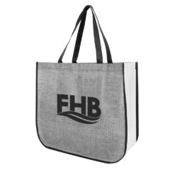 Hadley Heathered Non-Woven Tote Bag - 30058_group