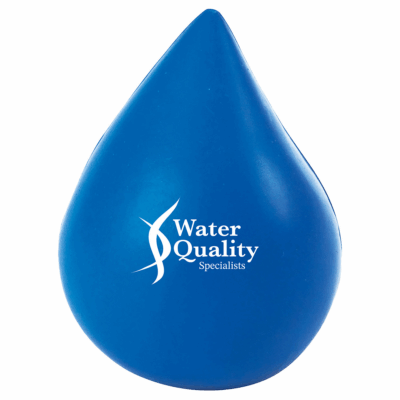 Blue Water Drop Stress Reliever