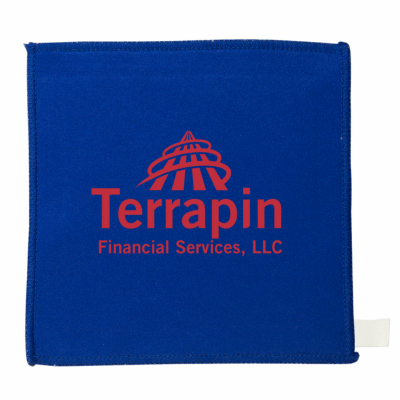 Double-Sided Microfiber Cleaning Cloth 8211 Blue