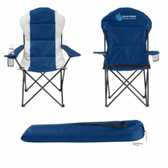 Hampton XL Folding Outdoor Camping Chair - Hampton XL Folding Outdoor Camping Chair 8211 Marine Blue