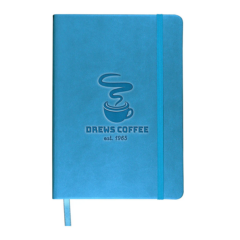 Leeman Tuscany™ Hardcover Journal Notebook – 5.75″ x 8.25″ - Leeman Tuscany Hardcover Journal Notebook 8211 575 x 825 8211 Light Blue