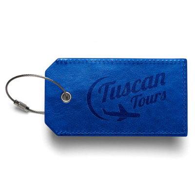 Leeman Venezia Sightseer Luggage Tag 8211 Reflex Blue