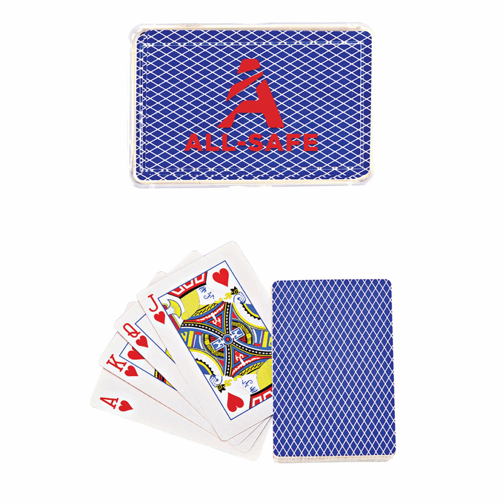 Playing Cards in Case - Playing Cards in Case 8211 Reflex Blue