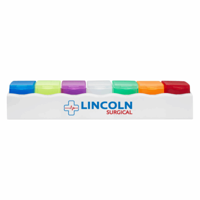 Seven Day Pill Box 8211 Multicolor