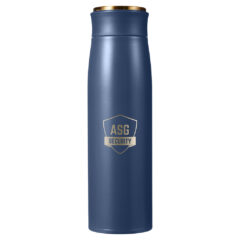 Silhouette Insulated Bottle – 16 oz - blue