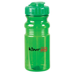 Translucent Sport Bottle with Snap Cap – 20 oz - mg205_18_z_ftdeco