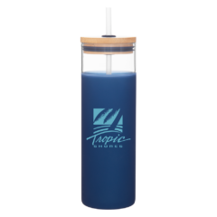 Totem Glass Tumbler with Bamboo Lid – 25 oz - 54312z0