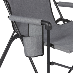 Coleman® Forester Sling Chair - Coleman_sup_reg-__sup_ Forester Sling Chair_VCLM048GY cup holder